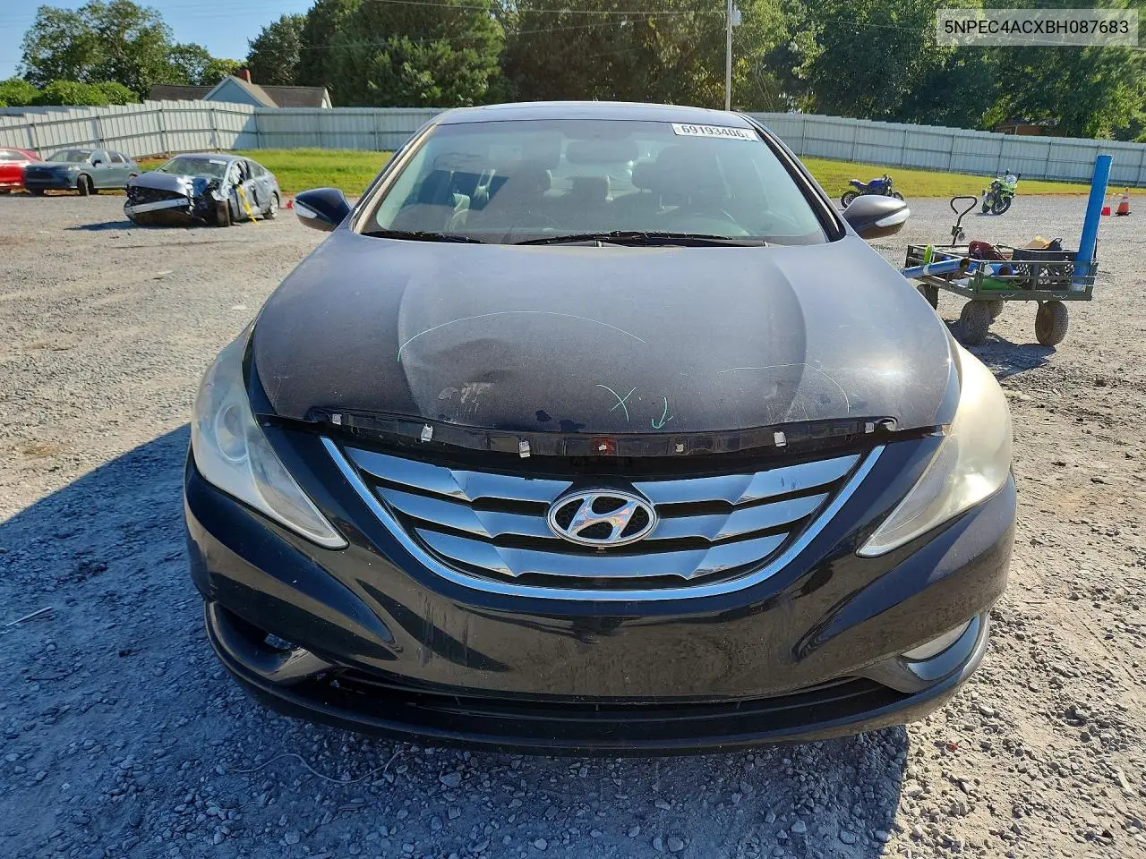 2011 HYUNDAI SONATA VIN 5NPEC4ACXBH087683 — фото 5