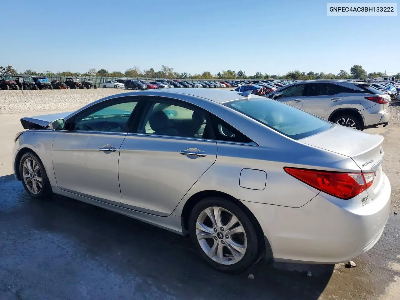 2011 HYUNDAI SONATA VIN 5NPEC4AC8BH133222 — фото 2