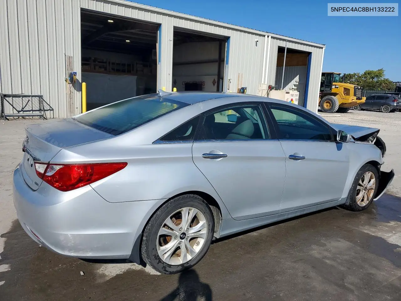 2011 HYUNDAI SONATA VIN 5NPEC4AC8BH133222 — фото 3
