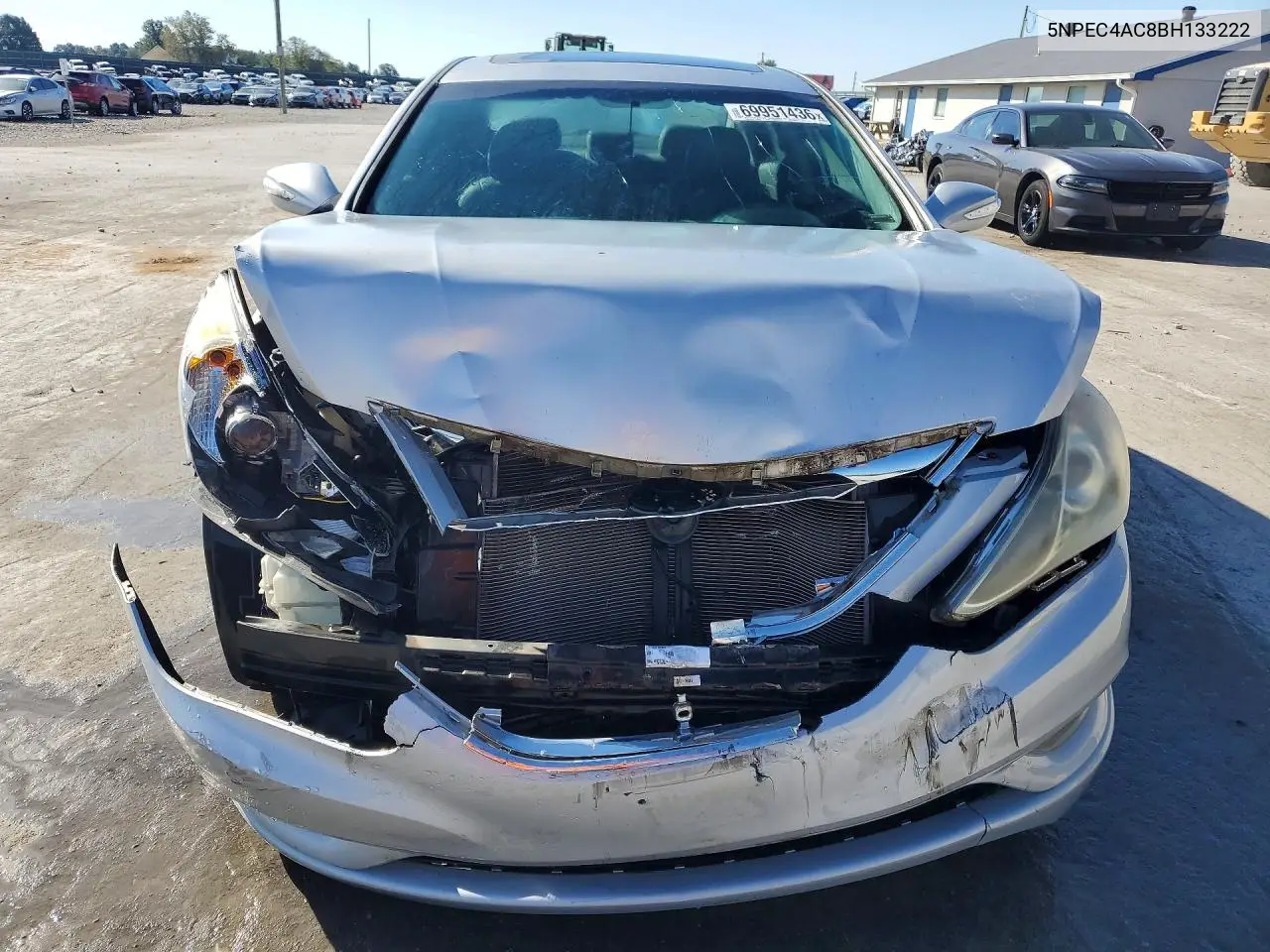 2011 HYUNDAI SONATA VIN 5NPEC4AC8BH133222 — фото 5
