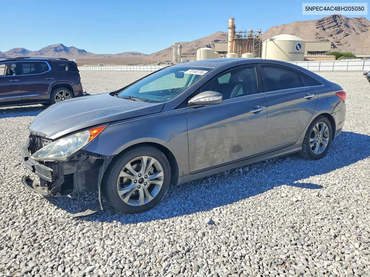 HYUNDAI SONATA 2011, VIN 5NPEC4AC4BH205050