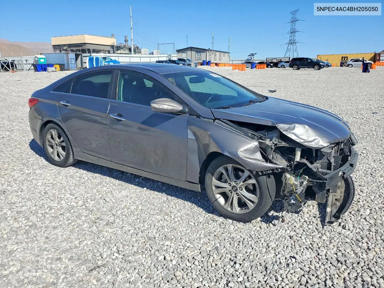 2011 HYUNDAI SONATA VIN 5NPEC4AC4BH205050 — фото 4
