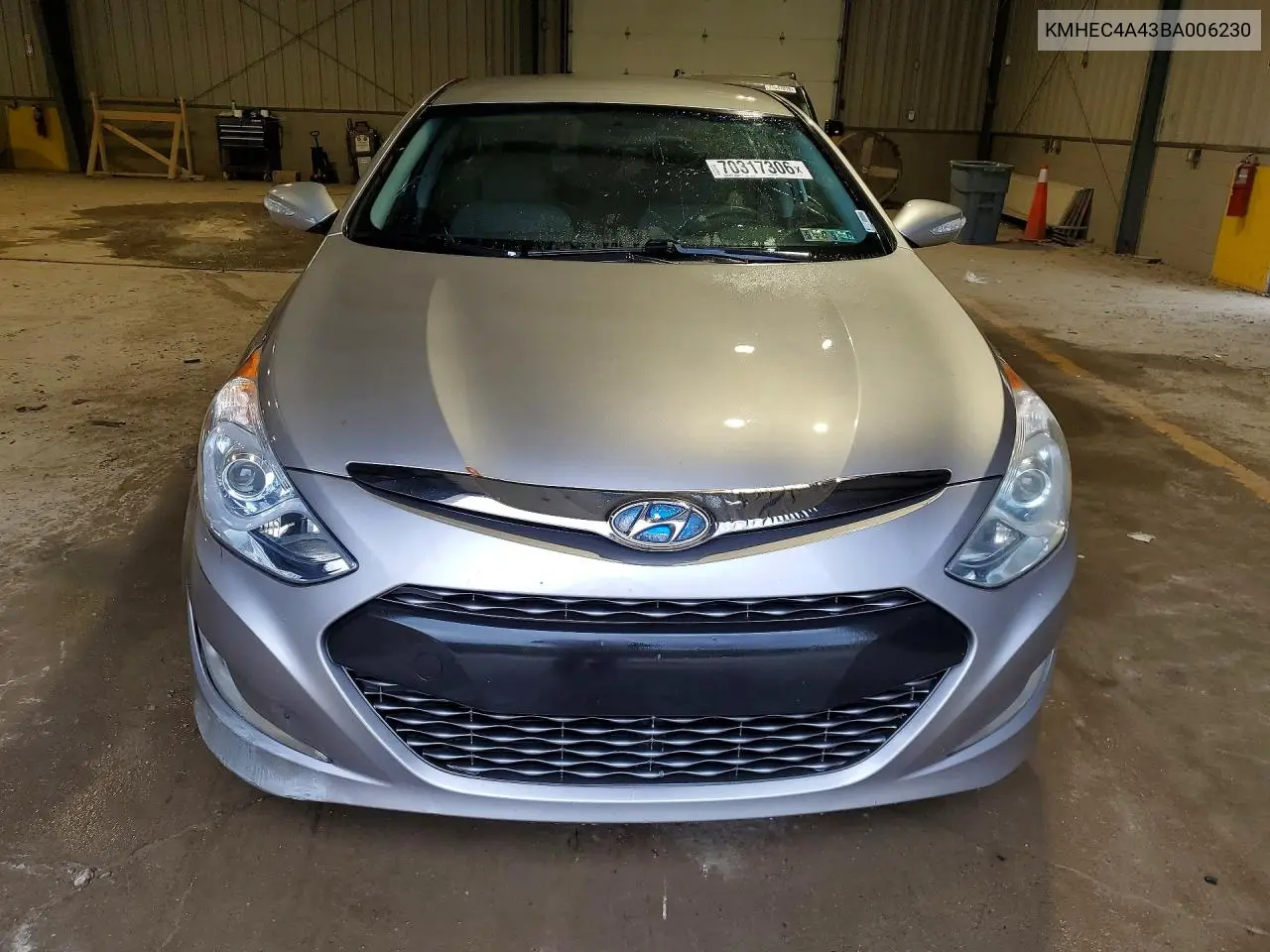 2011 HYUNDAI SONATA VIN KMHEC4A43BA006230 — фото 5