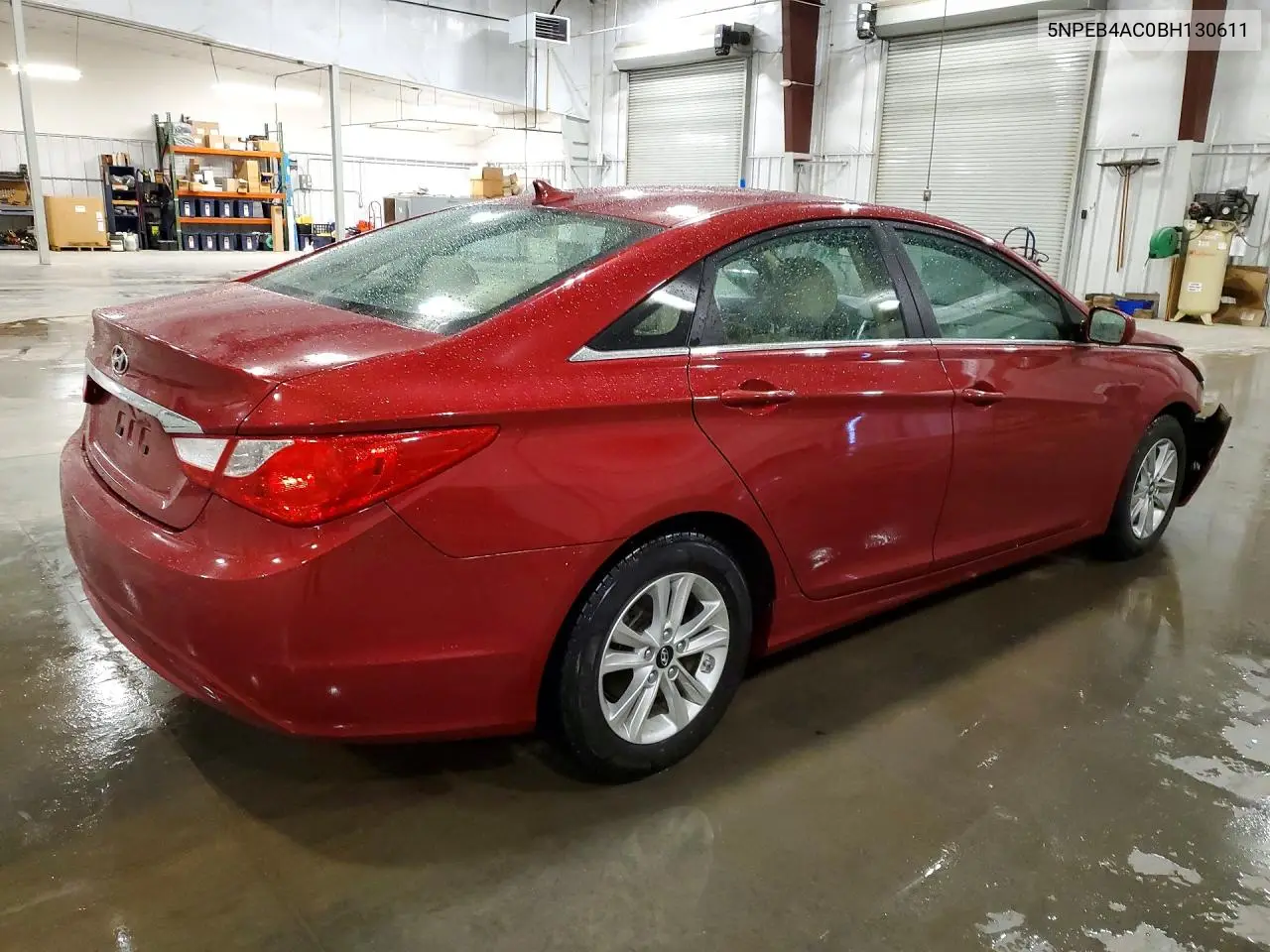 2011 HYUNDAI SONATA VIN 5NPEB4AC0BH130611 — фото 3