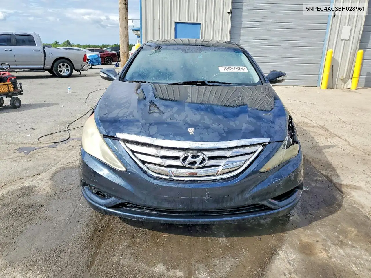 2011 HYUNDAI SONATA VIN 5NPEC4AC3BH028961 — фото 5