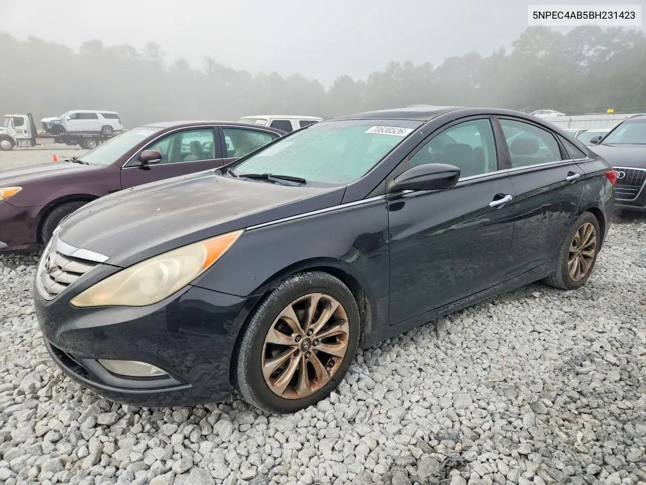 HYUNDAI SONATA 2011, VIN 5NPEC4AB5BH231423