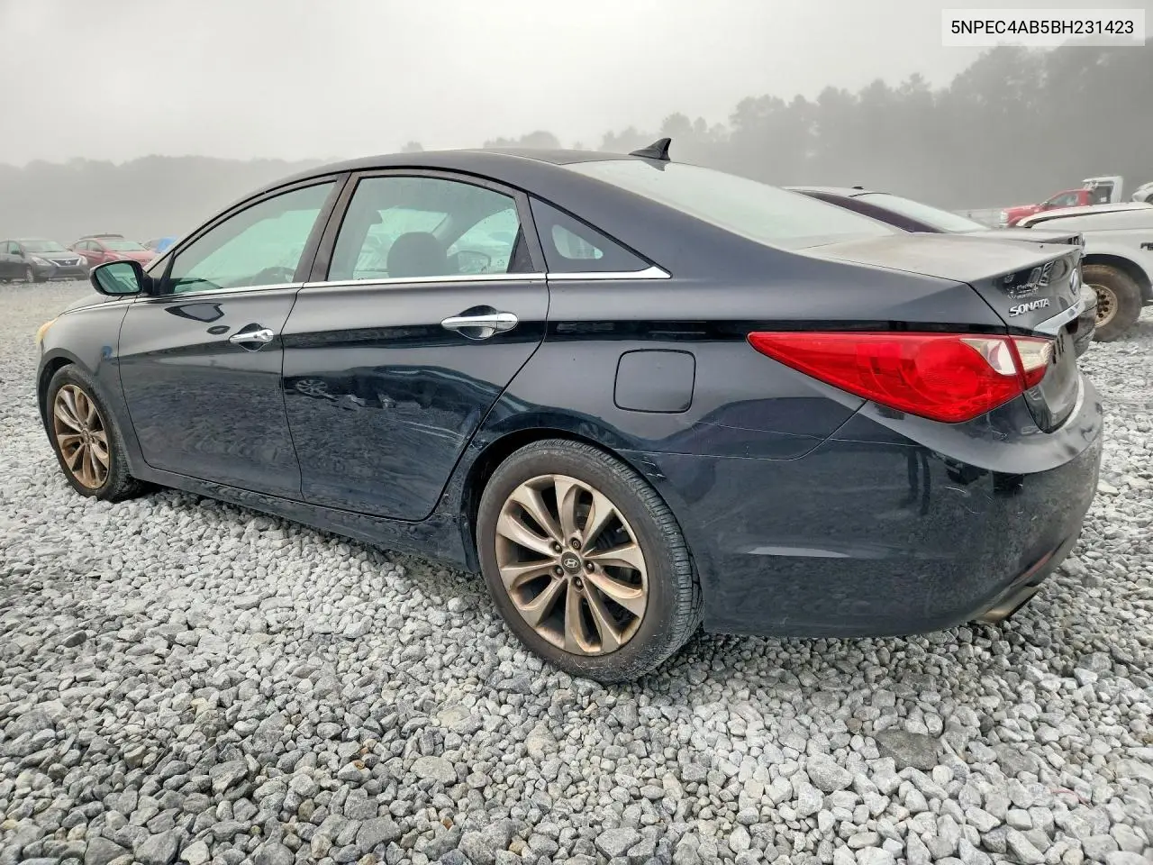 2011 HYUNDAI SONATA VIN 5NPEC4AB5BH231423 — фото 2