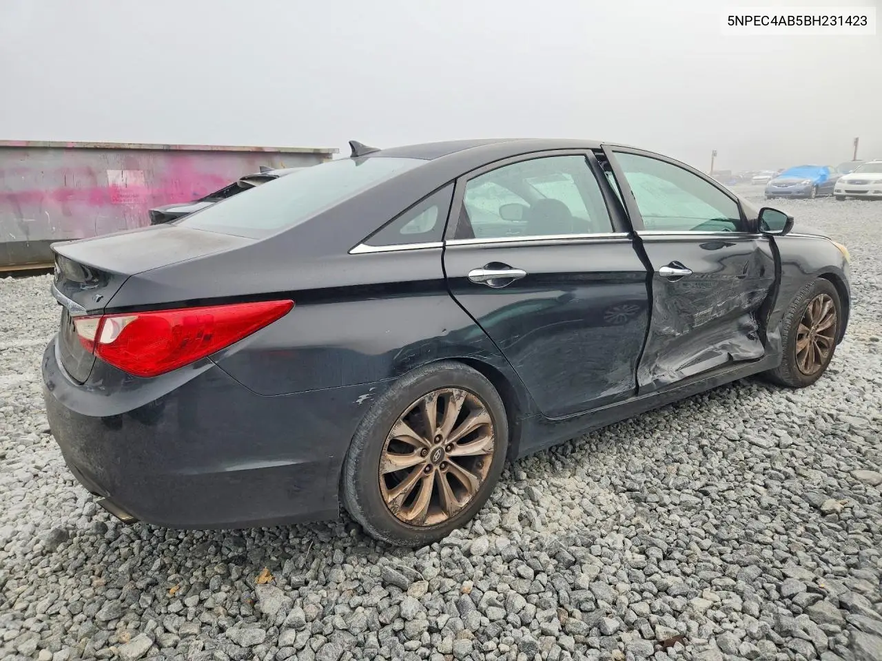 2011 HYUNDAI SONATA VIN 5NPEC4AB5BH231423 — фото 3