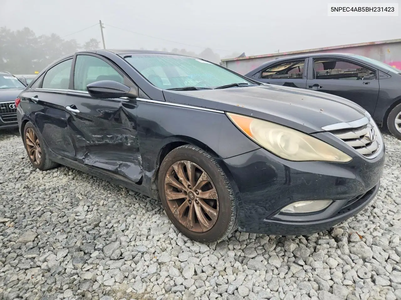 2011 HYUNDAI SONATA VIN 5NPEC4AB5BH231423 — фото 4