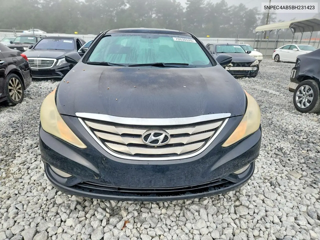 2011 HYUNDAI SONATA VIN 5NPEC4AB5BH231423 — фото 5