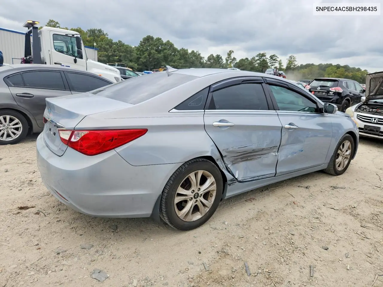 2011 HYUNDAI SONATA VIN 5NPEC4AC5BH298435 — фото 3