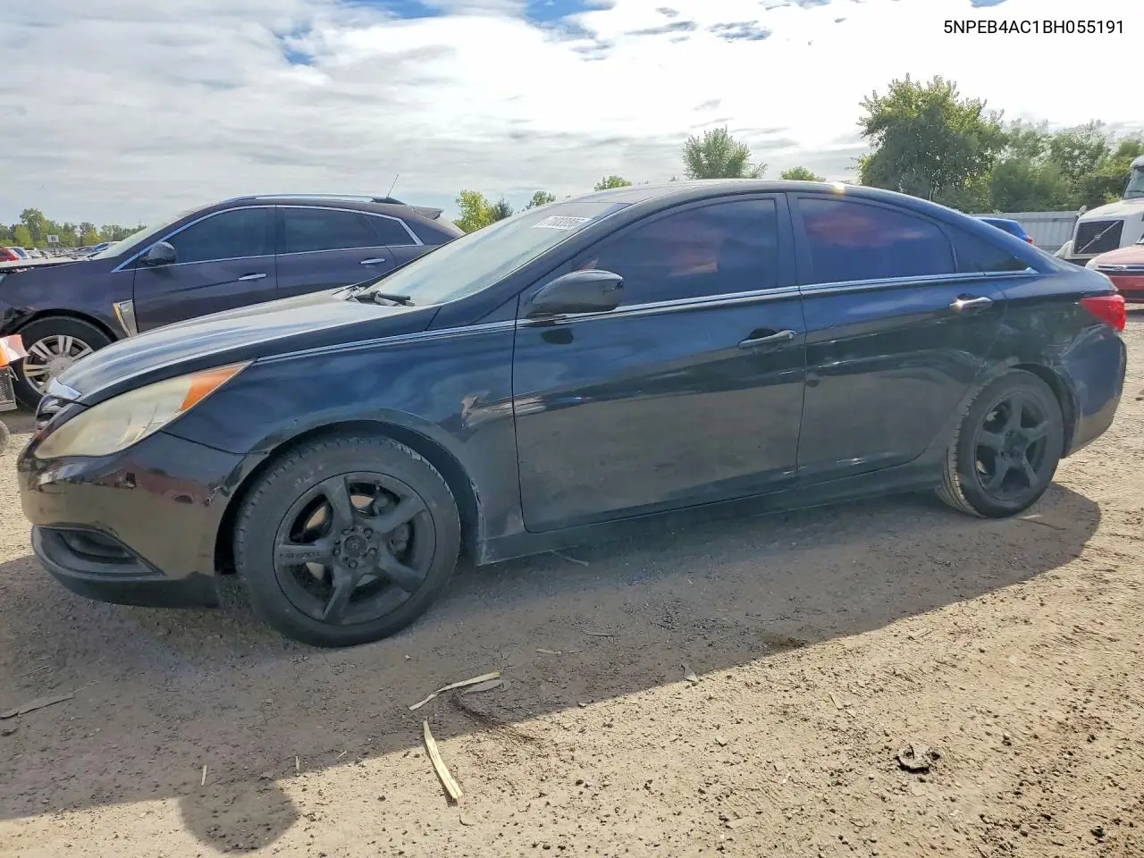 HYUNDAI SONATA 2011, VIN 5NPEB4AC1BH055191