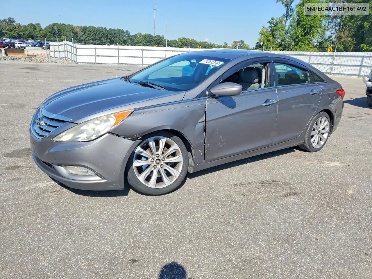 HYUNDAI SONATA 2011, VIN 5NPEC4AC1BH161492