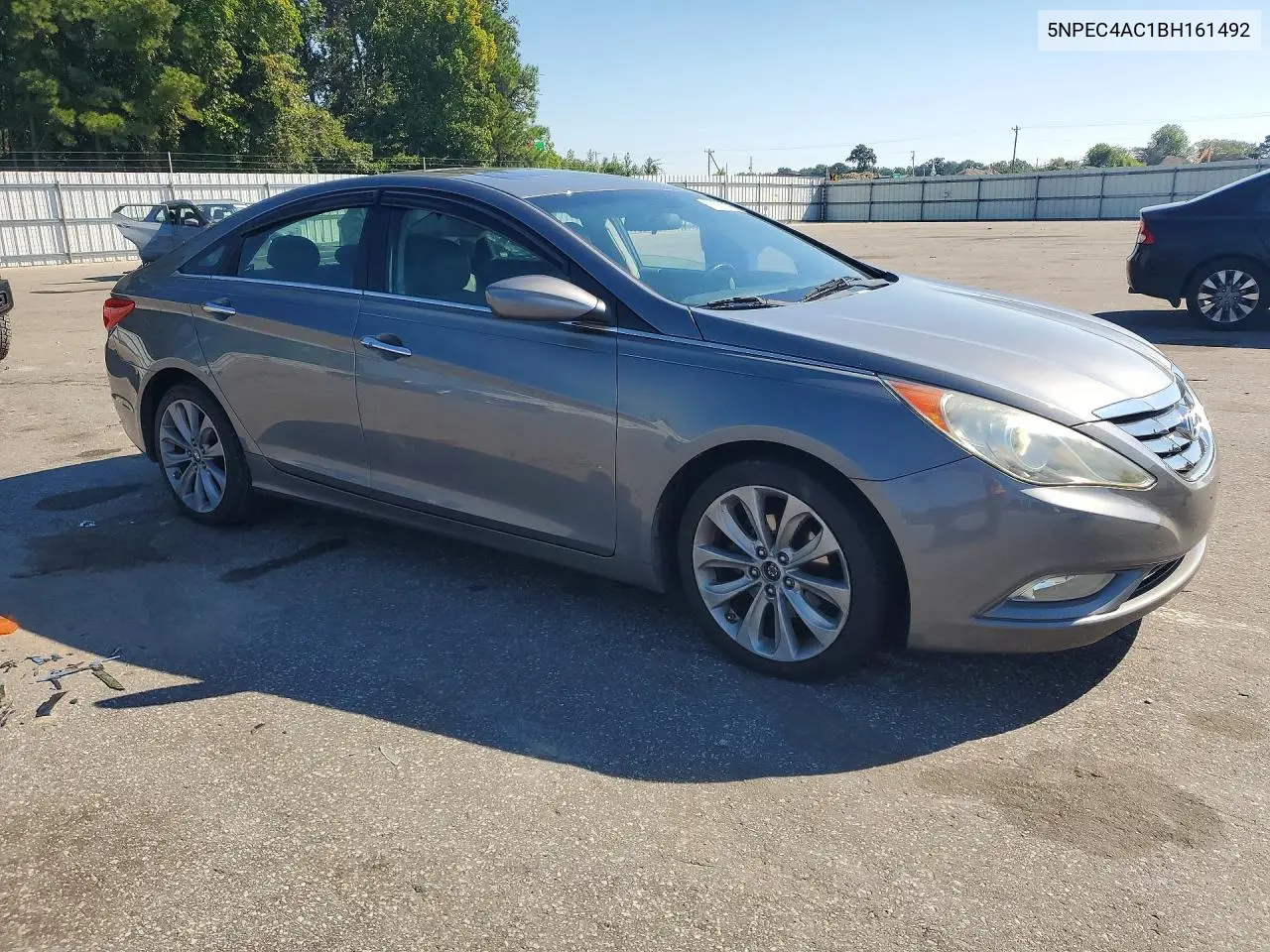 2011 HYUNDAI SONATA VIN 5NPEC4AC1BH161492 — фото 4