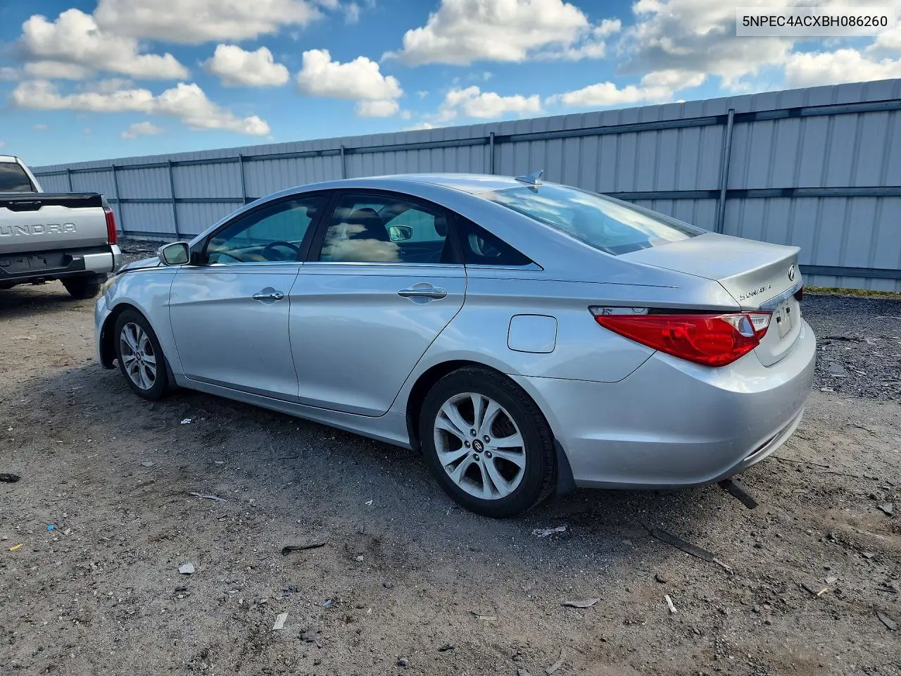 2011 HYUNDAI SONATA VIN 5NPEC4ACXBH086260 — фото 2