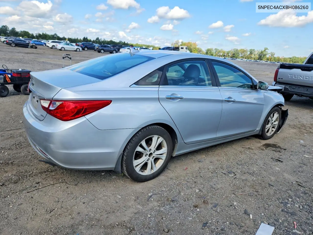 2011 HYUNDAI SONATA VIN 5NPEC4ACXBH086260 — фото 3