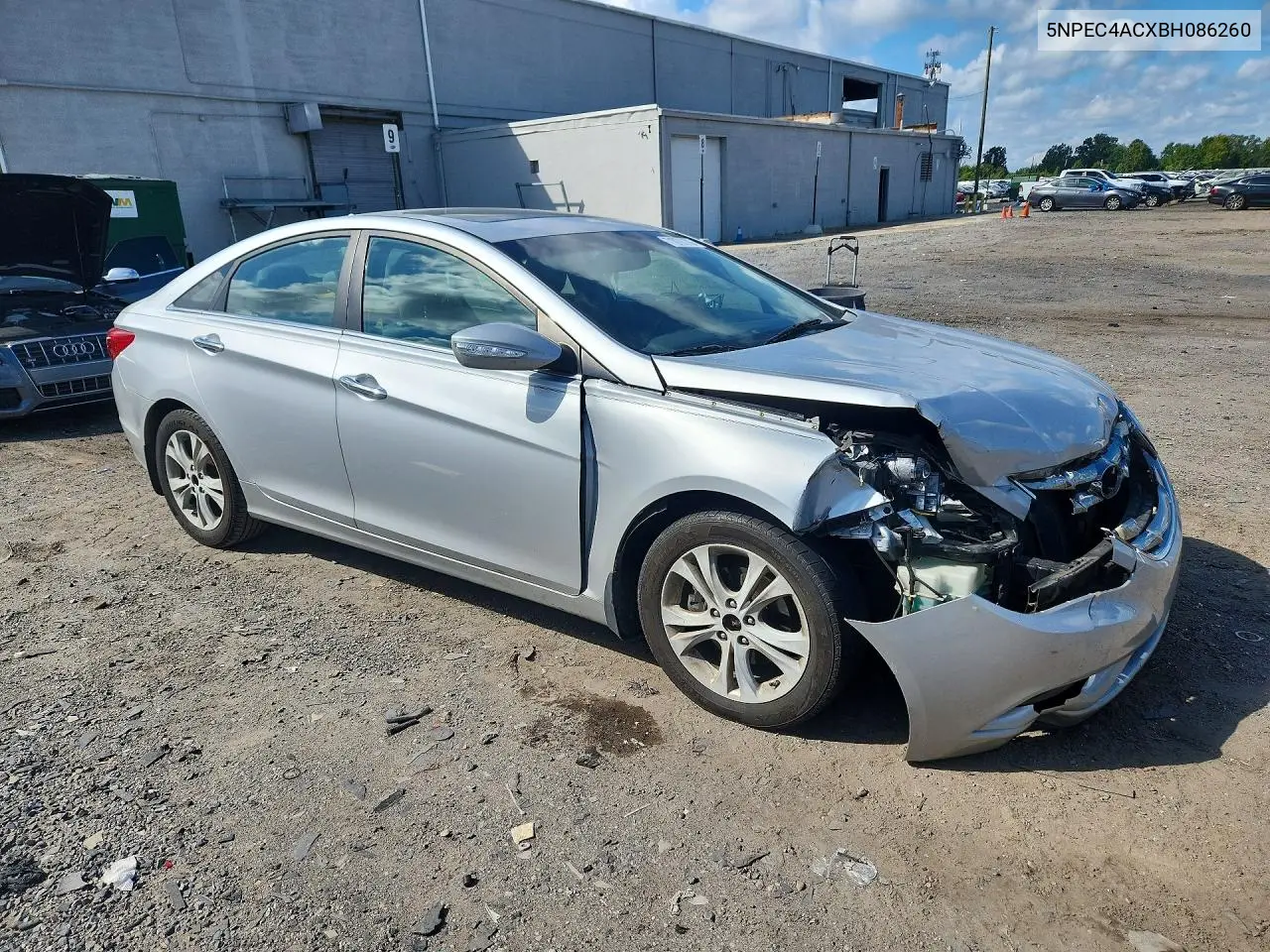 2011 HYUNDAI SONATA VIN 5NPEC4ACXBH086260 — фото 4