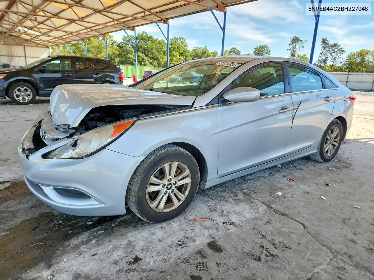 HYUNDAI SONATA 2011, VIN 5NPEB4AC2BH227048