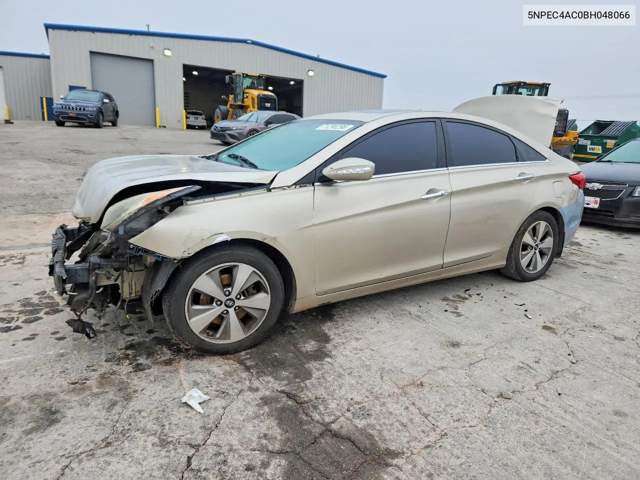 HYUNDAI SONATA 2011, VIN 5NPEC4AC0BH048066