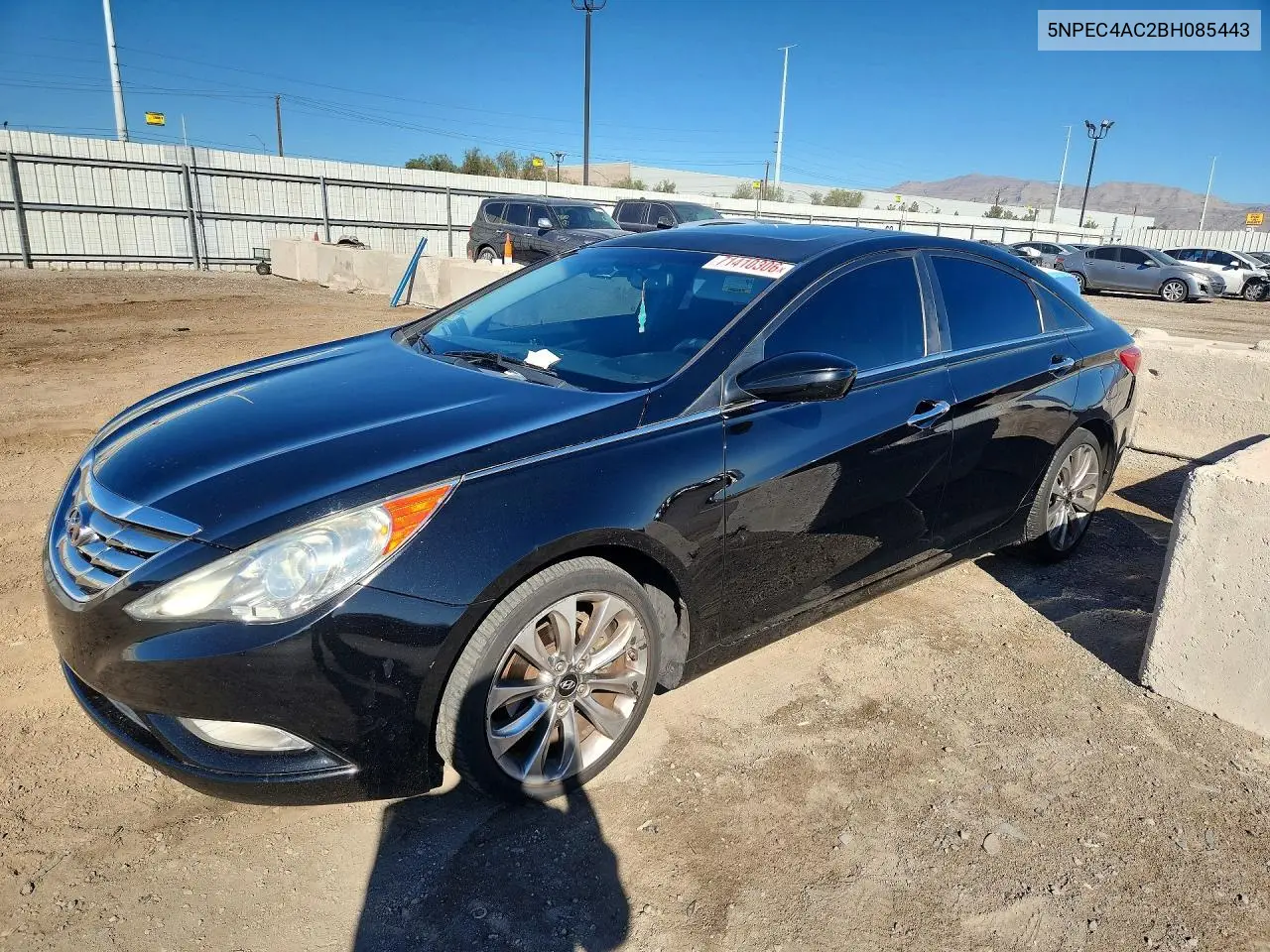 HYUNDAI SONATA 2011, VIN 5NPEC4AC2BH085443