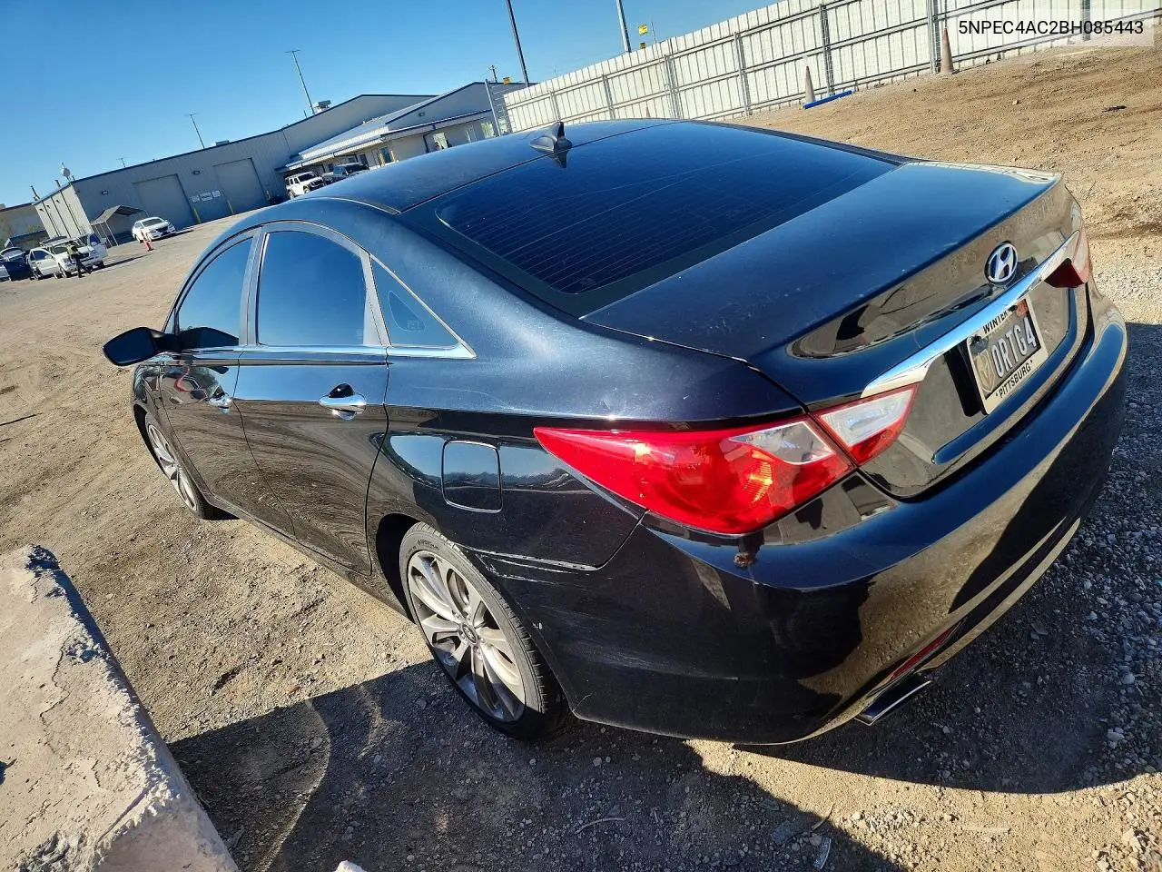 2011 HYUNDAI SONATA VIN 5NPEC4AC2BH085443 — фото 2