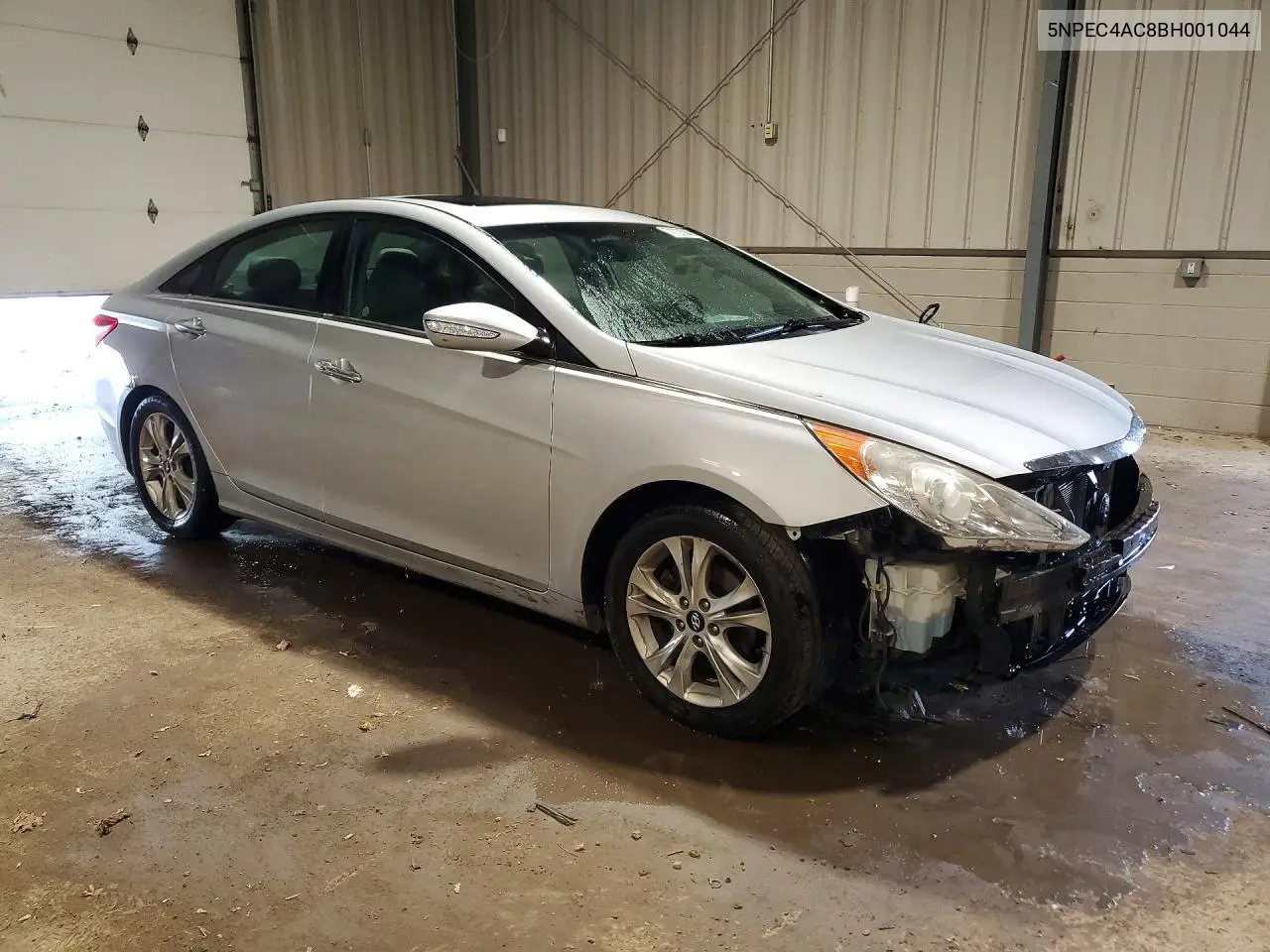 2011 HYUNDAI SONATA VIN 5NPEC4AC8BH001044 — фото 4