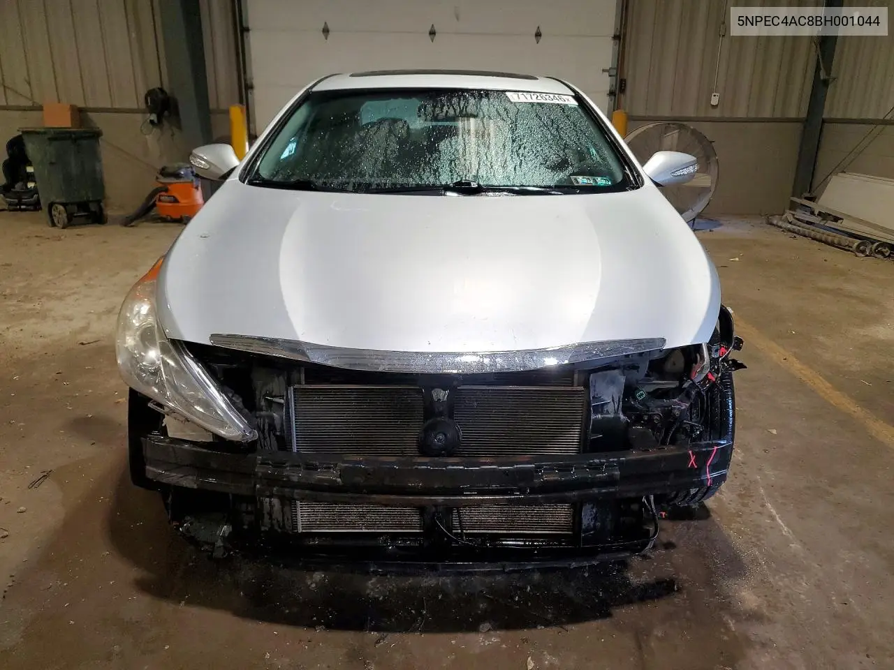 2011 HYUNDAI SONATA VIN 5NPEC4AC8BH001044 — фото 5