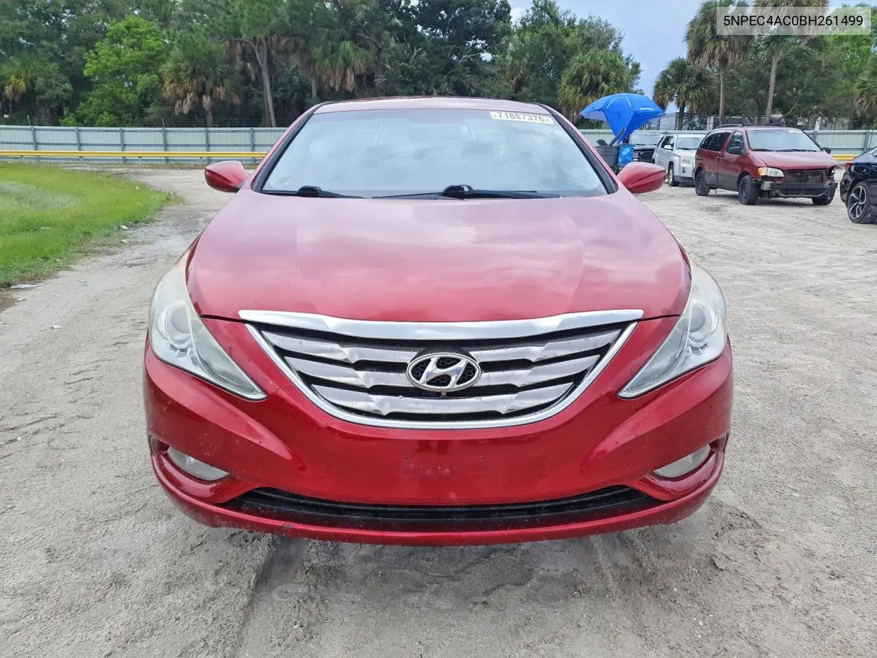 2011 HYUNDAI SONATA VIN 5NPEC4AC0BH261499 — фото 5