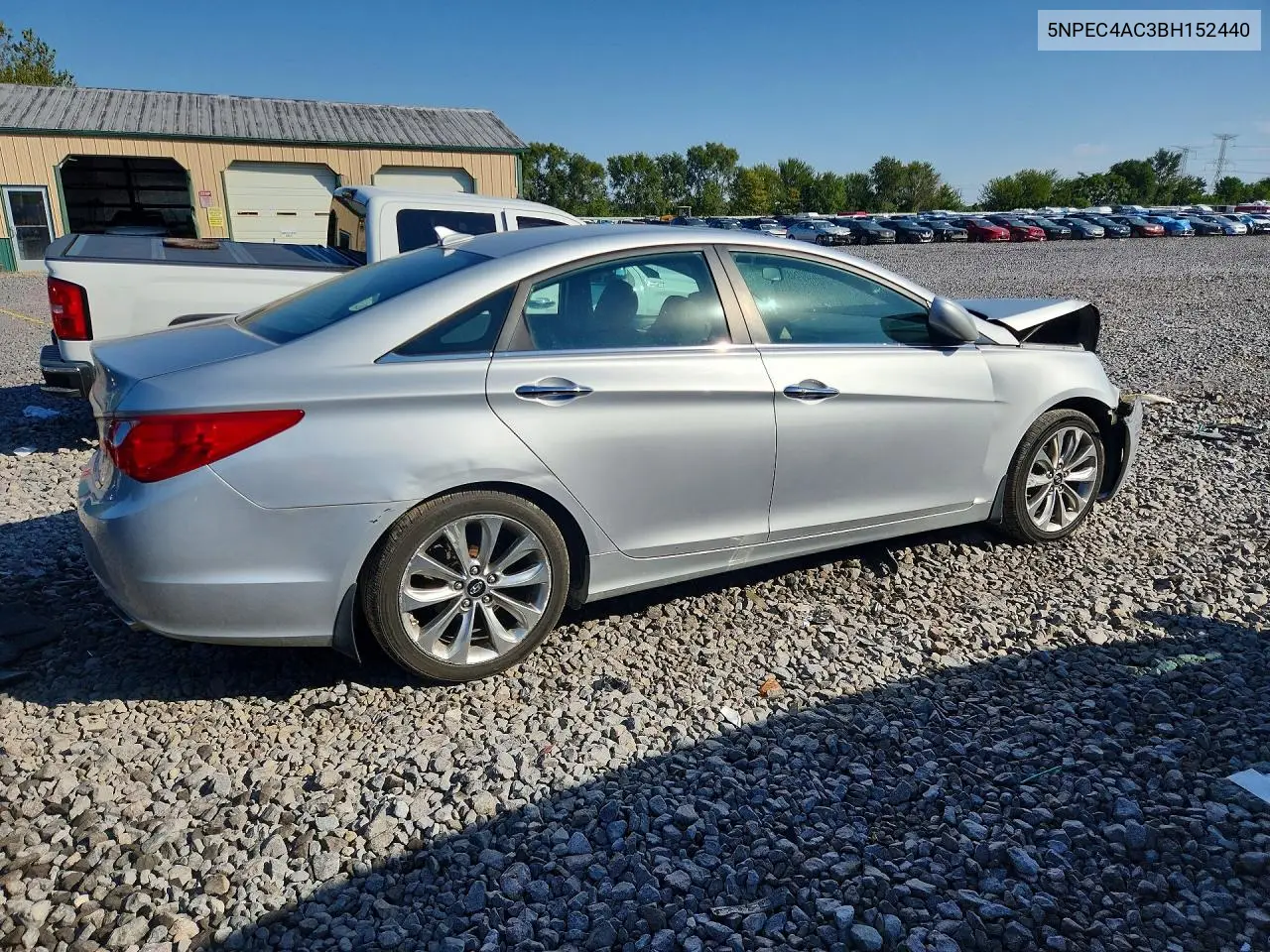 2011 HYUNDAI SONATA VIN 5NPEC4AC3BH152440 — фото 3