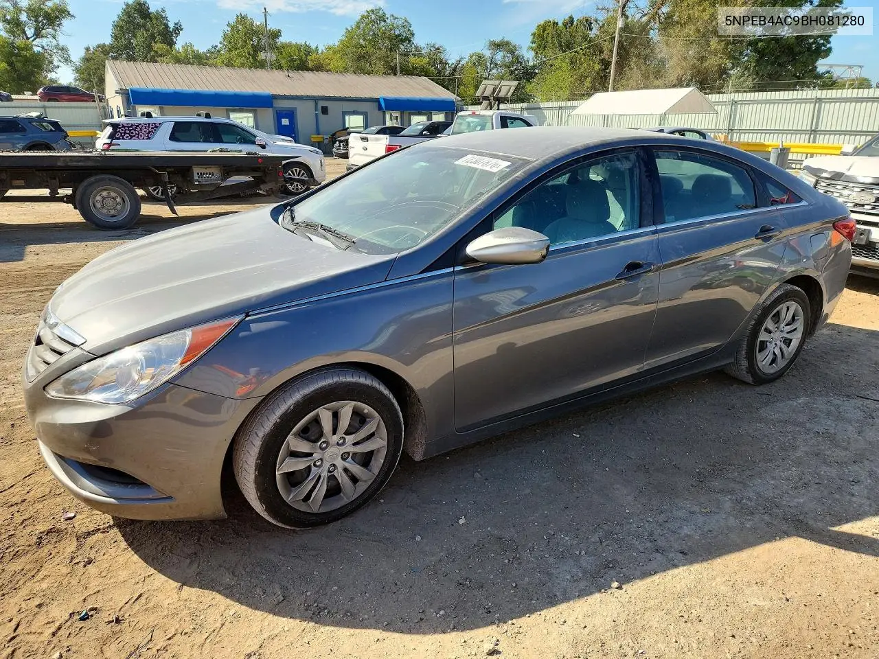 HYUNDAI SONATA 2011, VIN 5NPEB4AC9BH081280