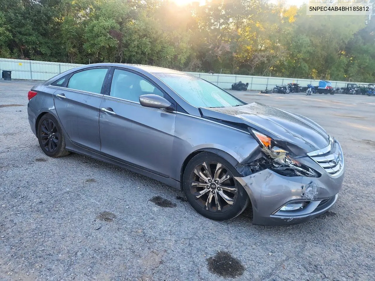 2011 HYUNDAI SONATA VIN 5NPEC4AB4BH185812 — фото 4