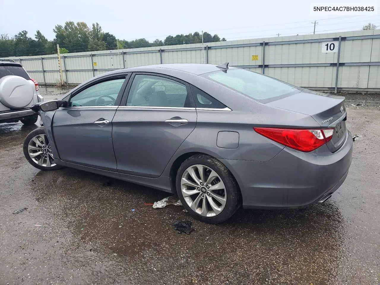 2011 HYUNDAI SONATA VIN 5NPEC4AC7BH038425 — фото 2