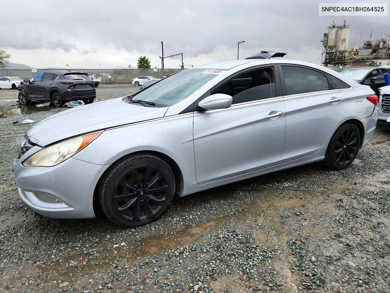 HYUNDAI SONATA 2011, VIN 5NPEC4AC1BH264525