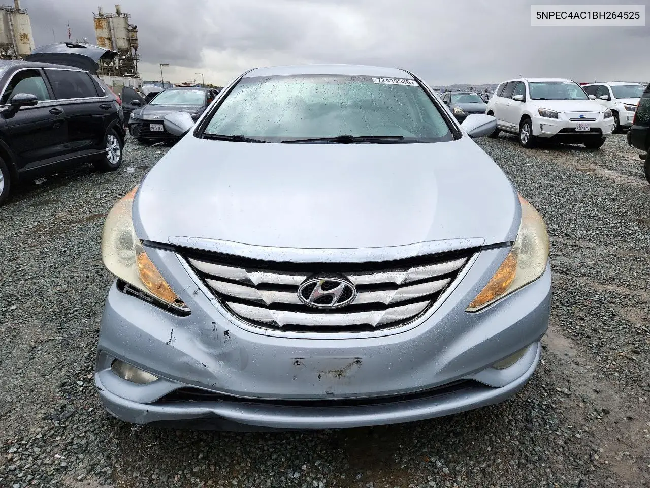 2011 HYUNDAI SONATA VIN 5NPEC4AC1BH264525 — фото 5
