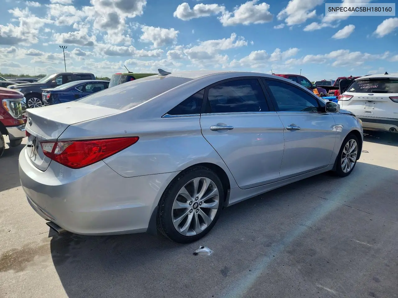 2011 HYUNDAI SONATA VIN 5NPEC4AC5BH180160 — фото 3