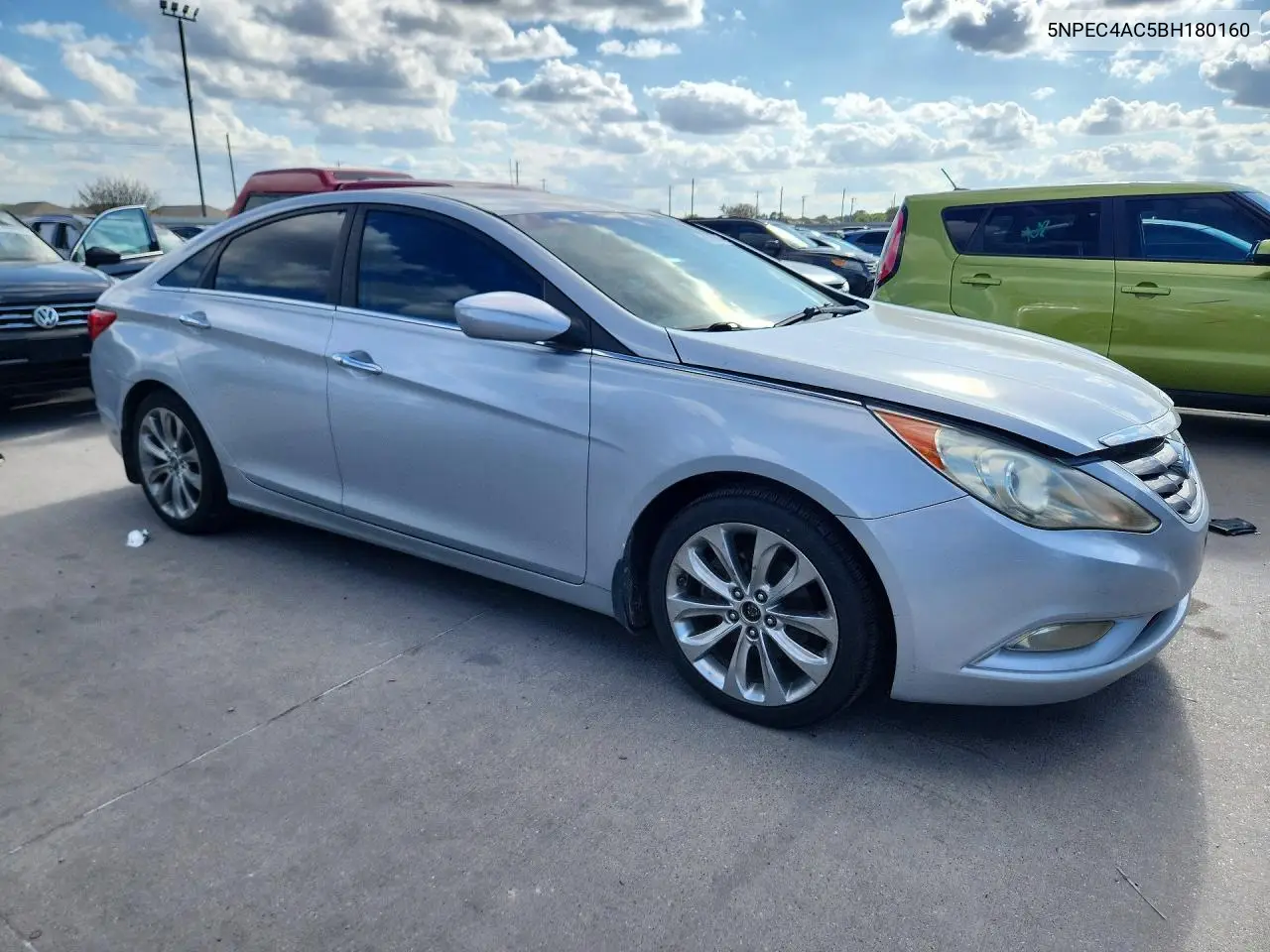 2011 HYUNDAI SONATA VIN 5NPEC4AC5BH180160 — фото 4