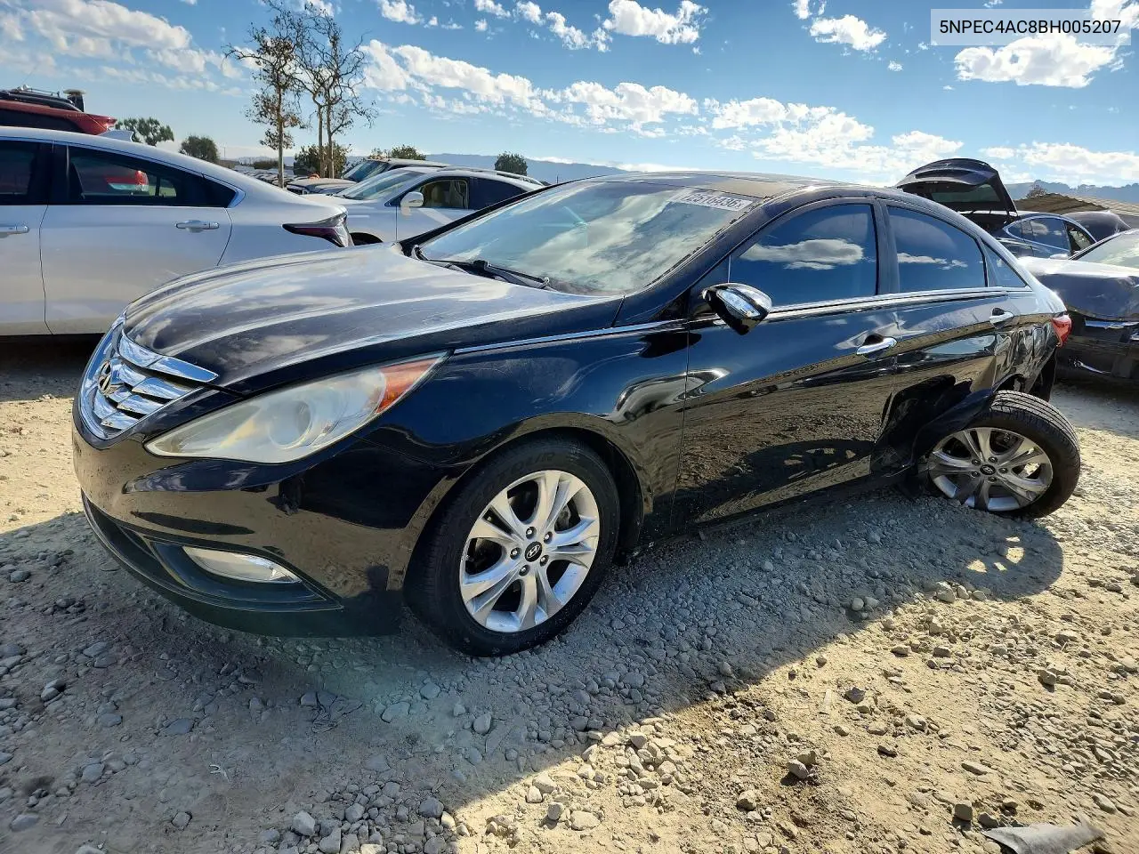 HYUNDAI SONATA 2011, VIN 5NPEC4AC8BH005207
