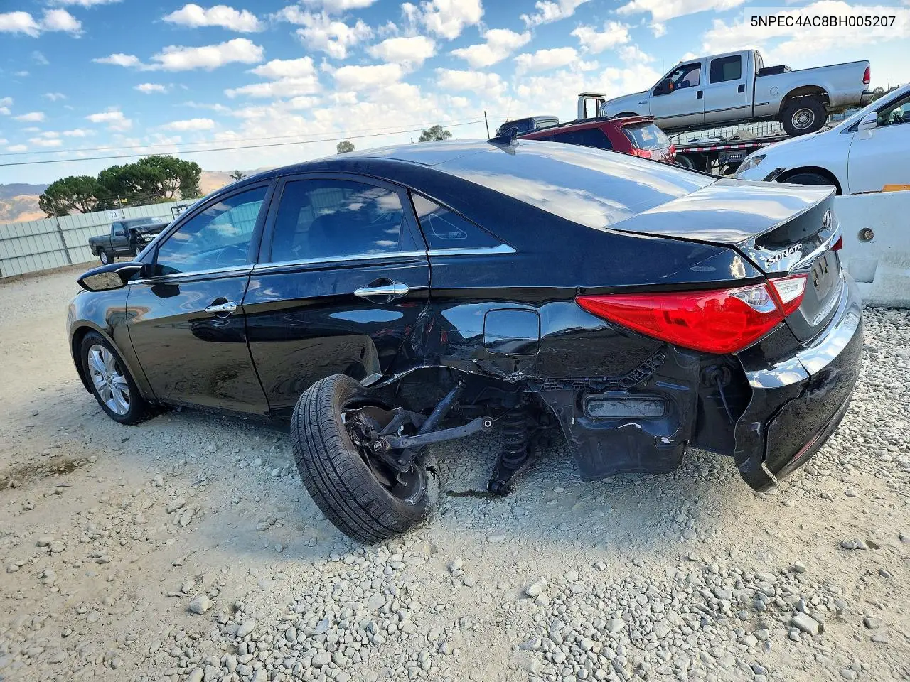 2011 HYUNDAI SONATA VIN 5NPEC4AC8BH005207 — фото 2