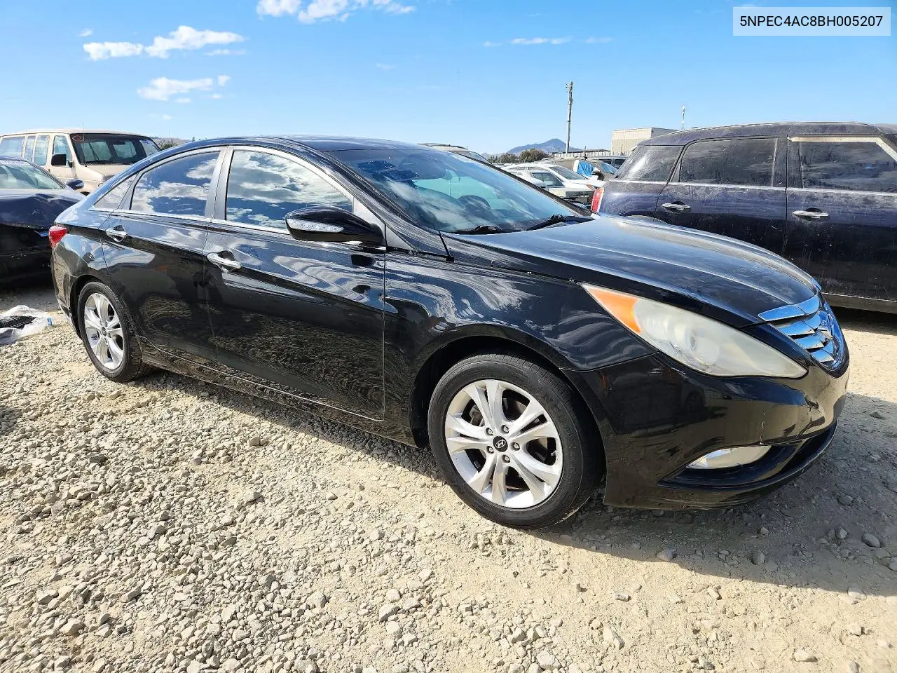 2011 HYUNDAI SONATA VIN 5NPEC4AC8BH005207 — фото 4