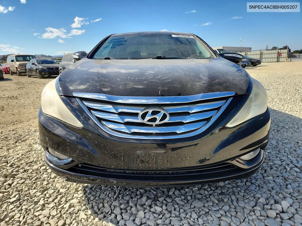 2011 HYUNDAI SONATA VIN 5NPEC4AC8BH005207 — фото 5