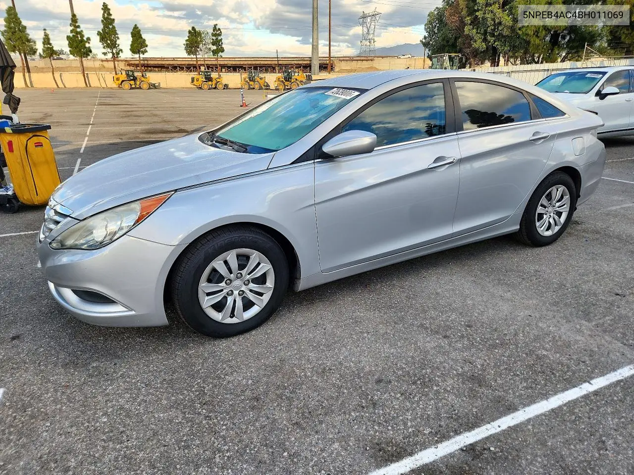 HYUNDAI SONATA 2011, VIN 5NPEB4AC4BH011069