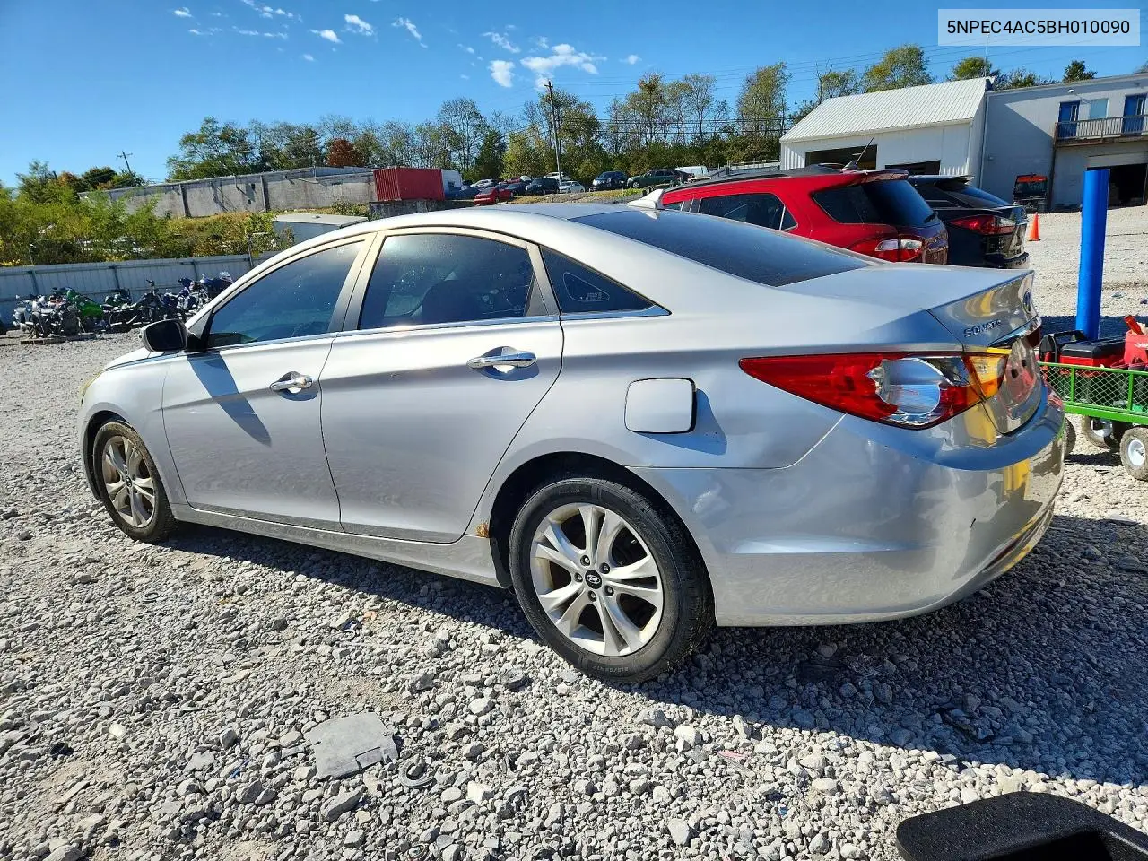 2011 HYUNDAI SONATA VIN 5NPEC4AC5BH010090 — фото 2