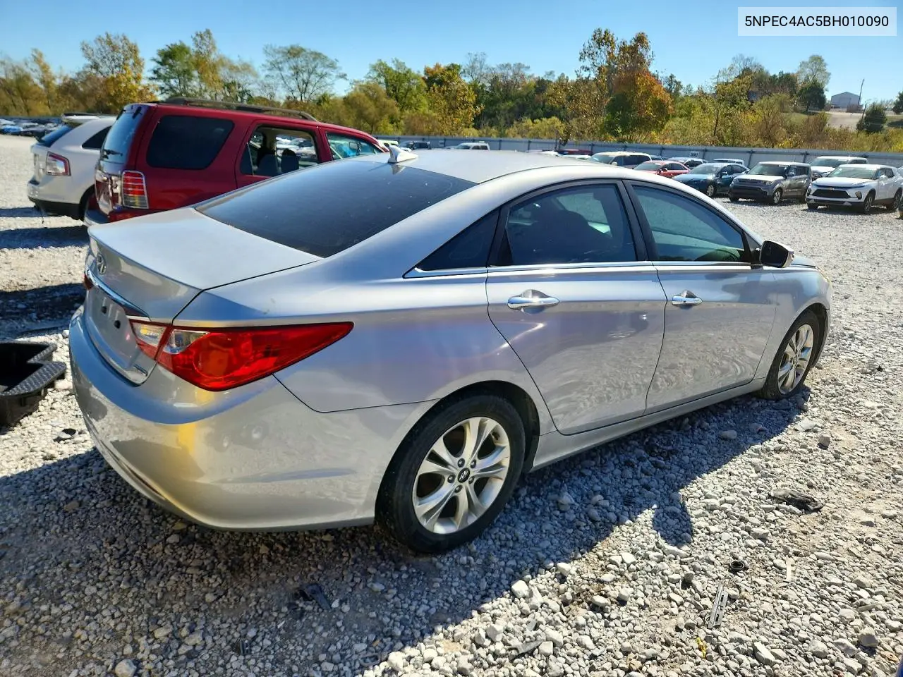 2011 HYUNDAI SONATA VIN 5NPEC4AC5BH010090 — фото 3