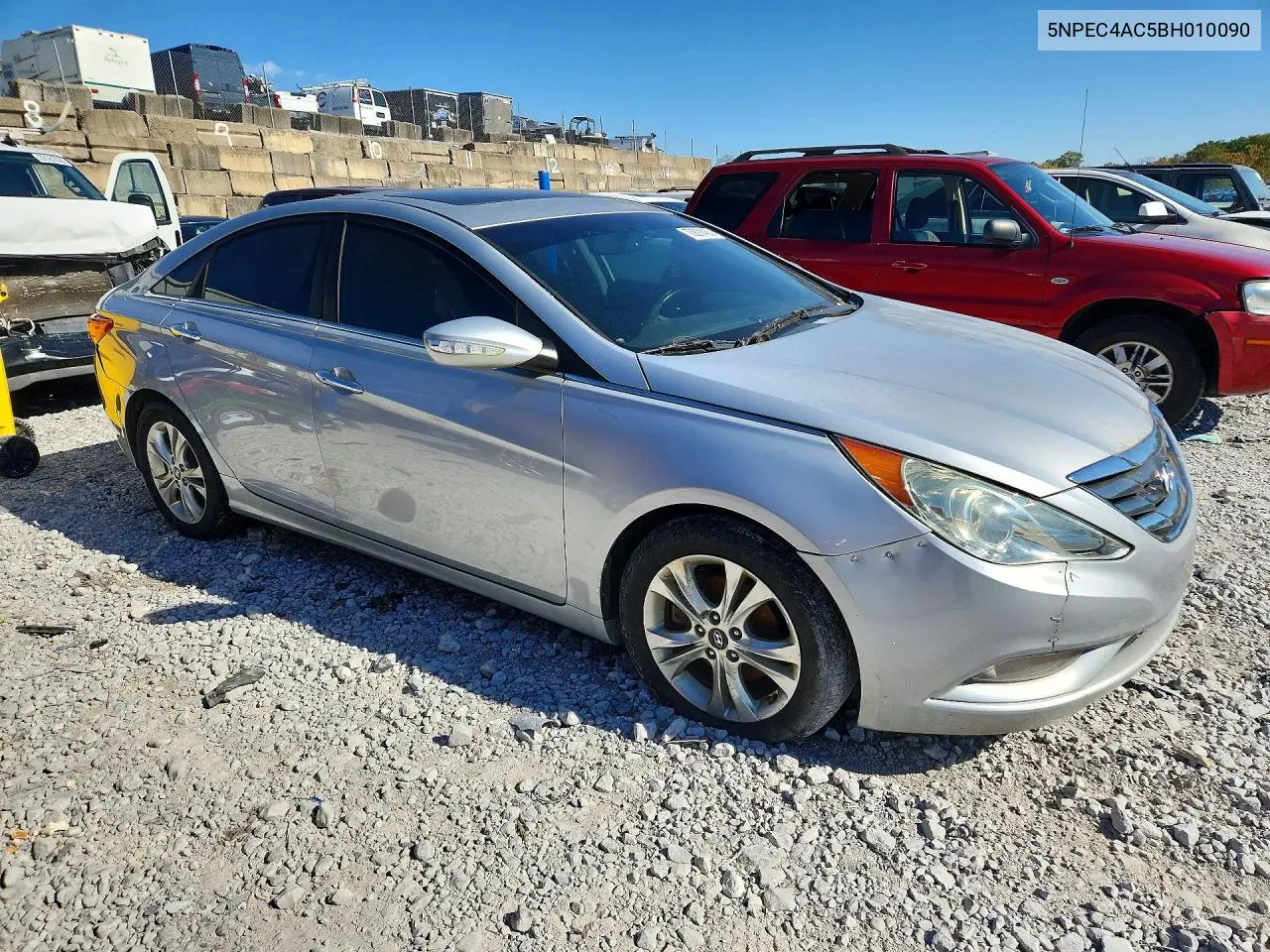 2011 HYUNDAI SONATA VIN 5NPEC4AC5BH010090 — фото 4