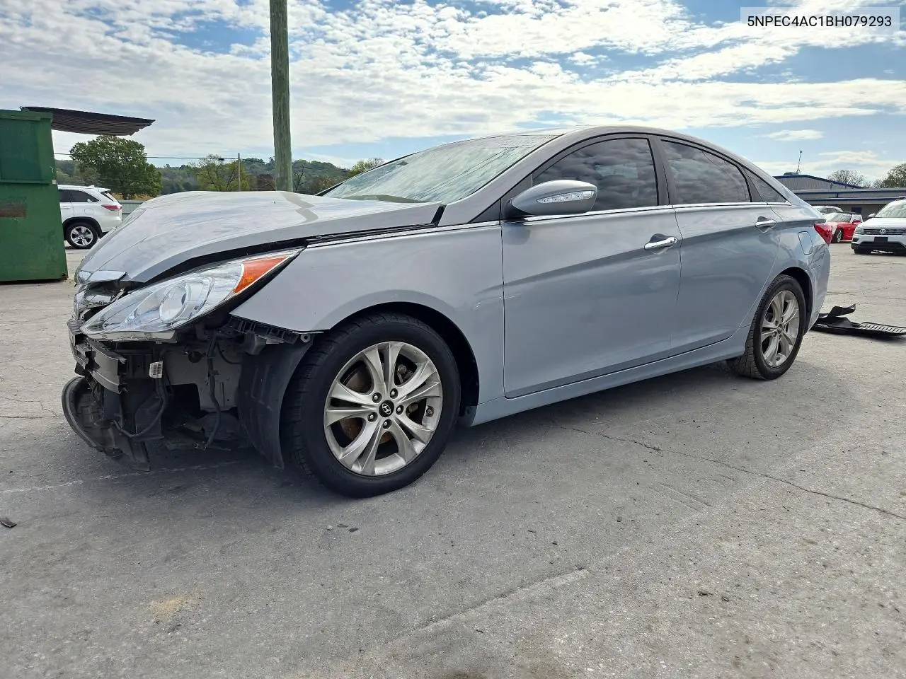 HYUNDAI SONATA 2011, VIN 5NPEC4AC1BH079293