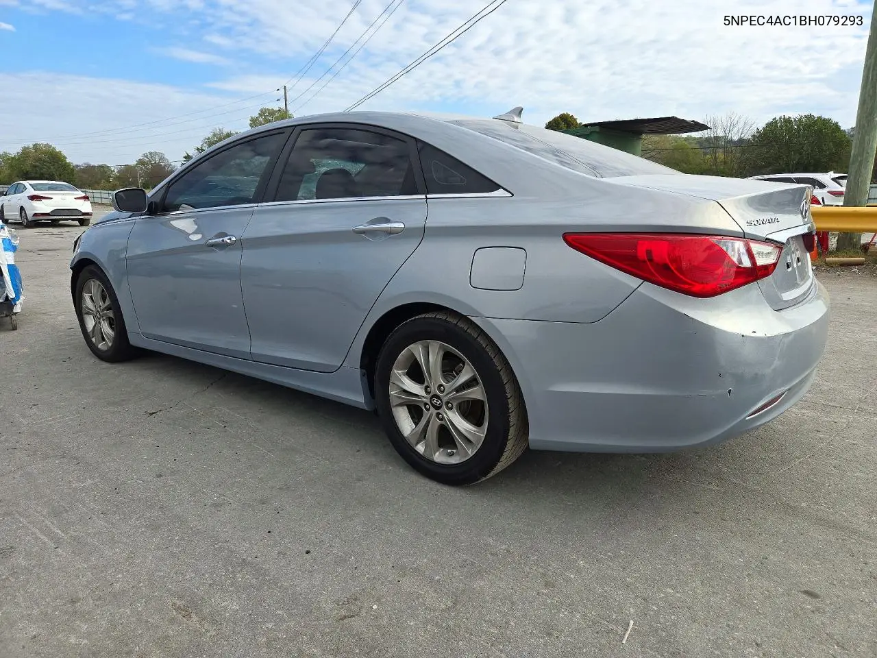 2011 HYUNDAI SONATA VIN 5NPEC4AC1BH079293 — фото 2