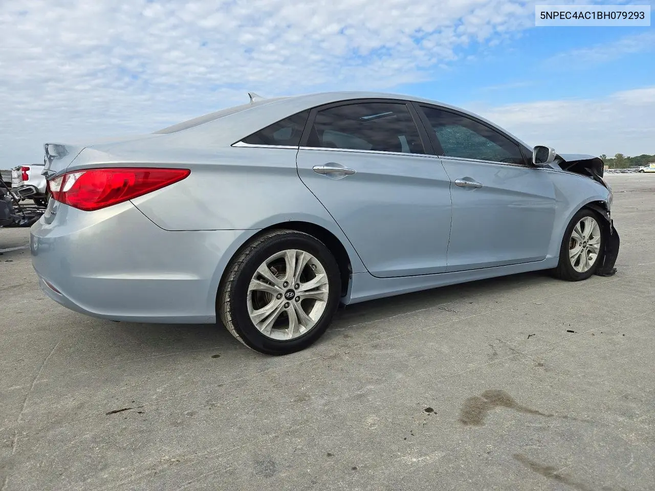 2011 HYUNDAI SONATA VIN 5NPEC4AC1BH079293 — фото 3