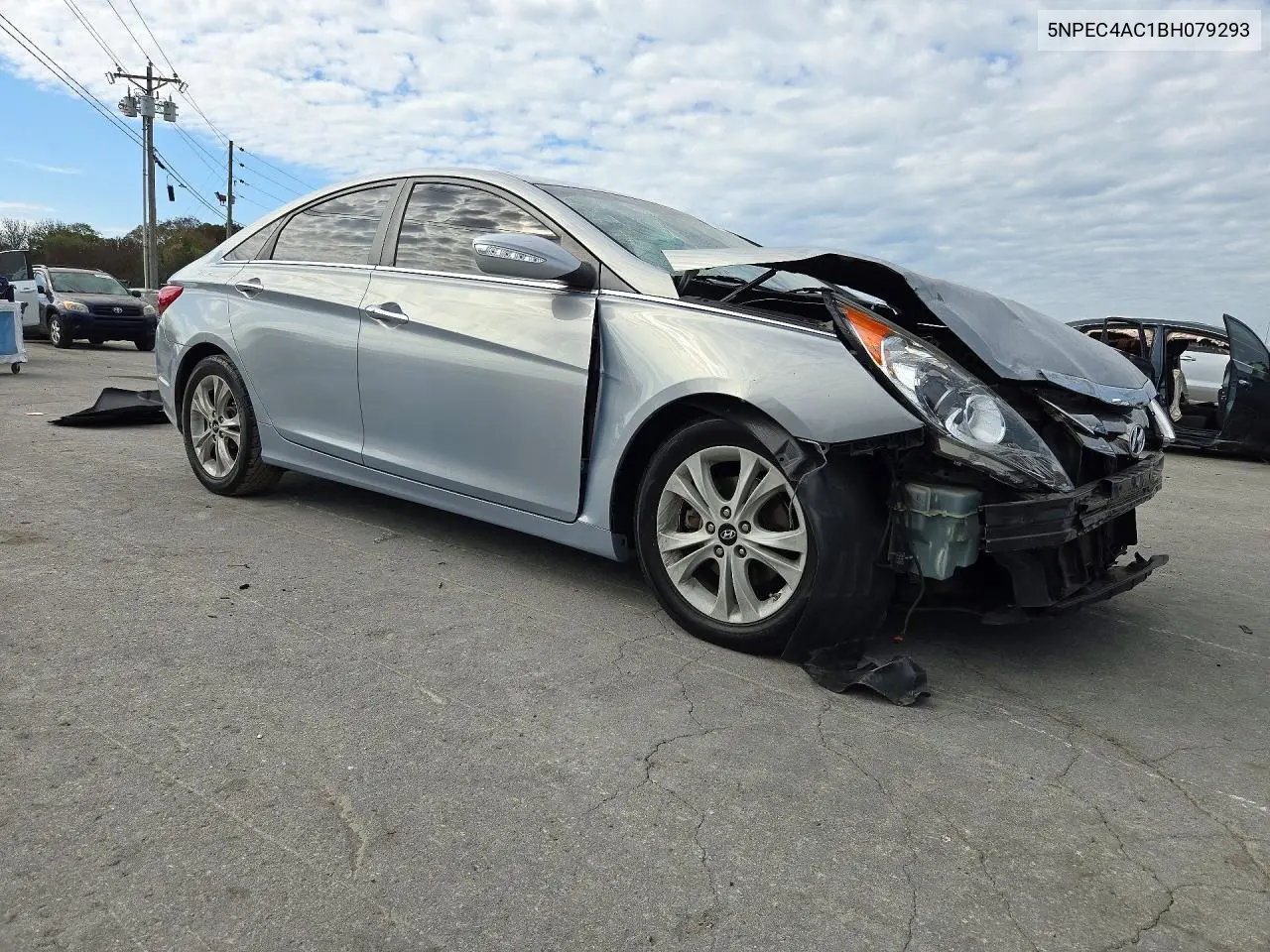 2011 HYUNDAI SONATA VIN 5NPEC4AC1BH079293 — фото 4