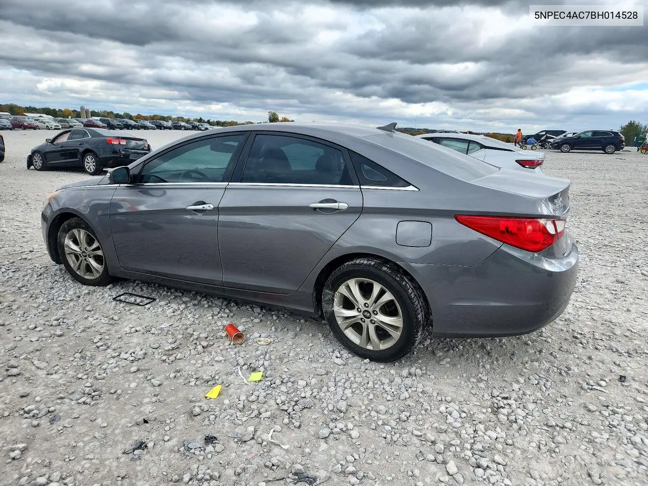 2011 HYUNDAI SONATA VIN 5NPEC4AC7BH014528 — фото 2