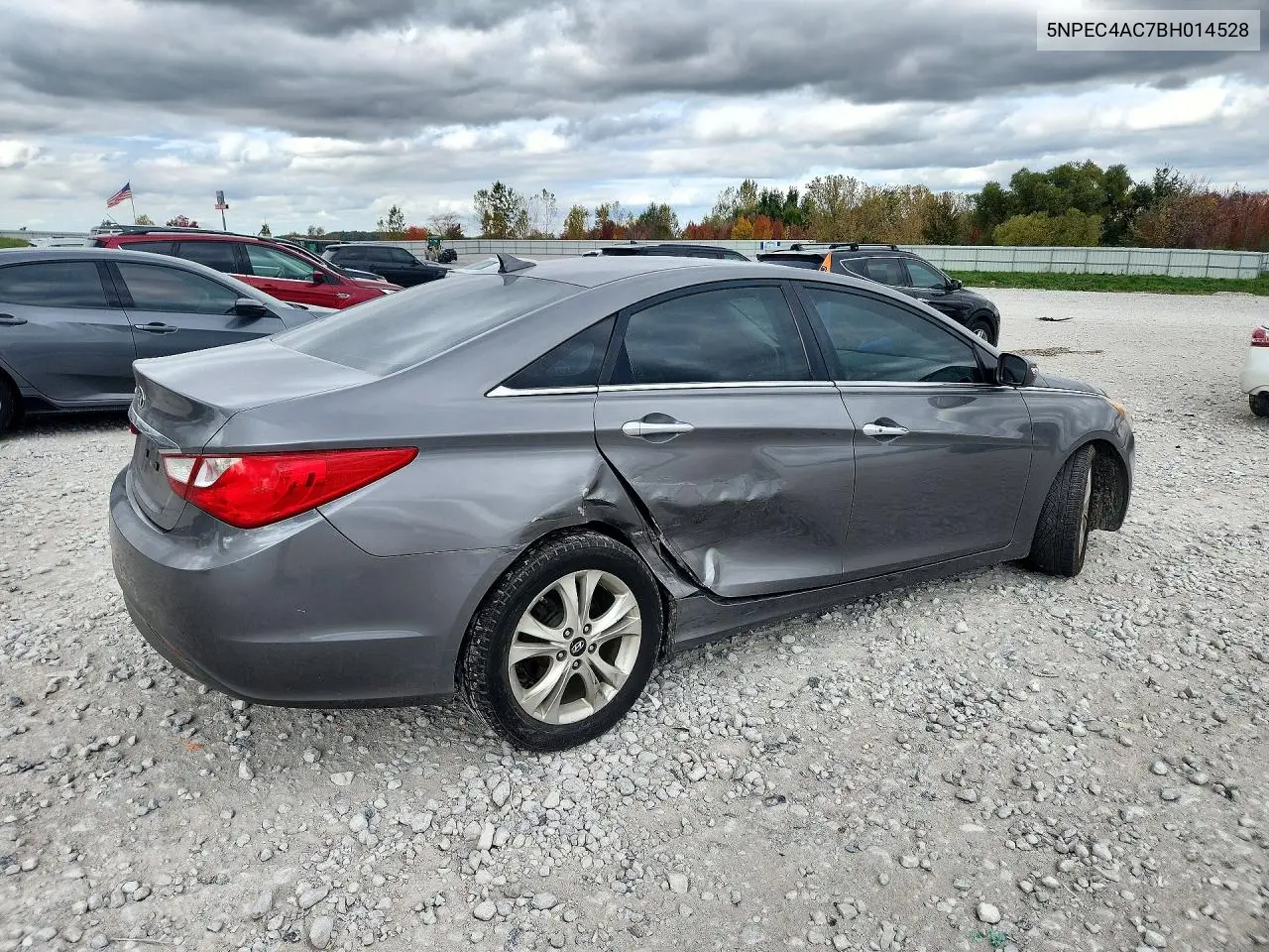2011 HYUNDAI SONATA VIN 5NPEC4AC7BH014528 — фото 3